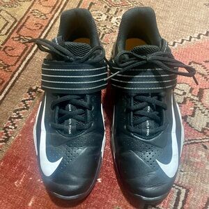 Nike Savaleos Weightlifting Squat Black White CV5708-010 Men's 7 / Women’s 8.5
